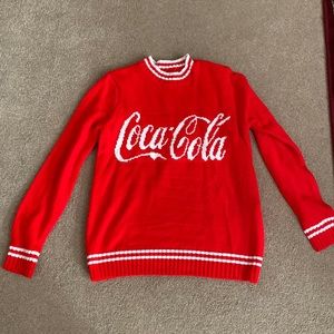 Coca cola sweater